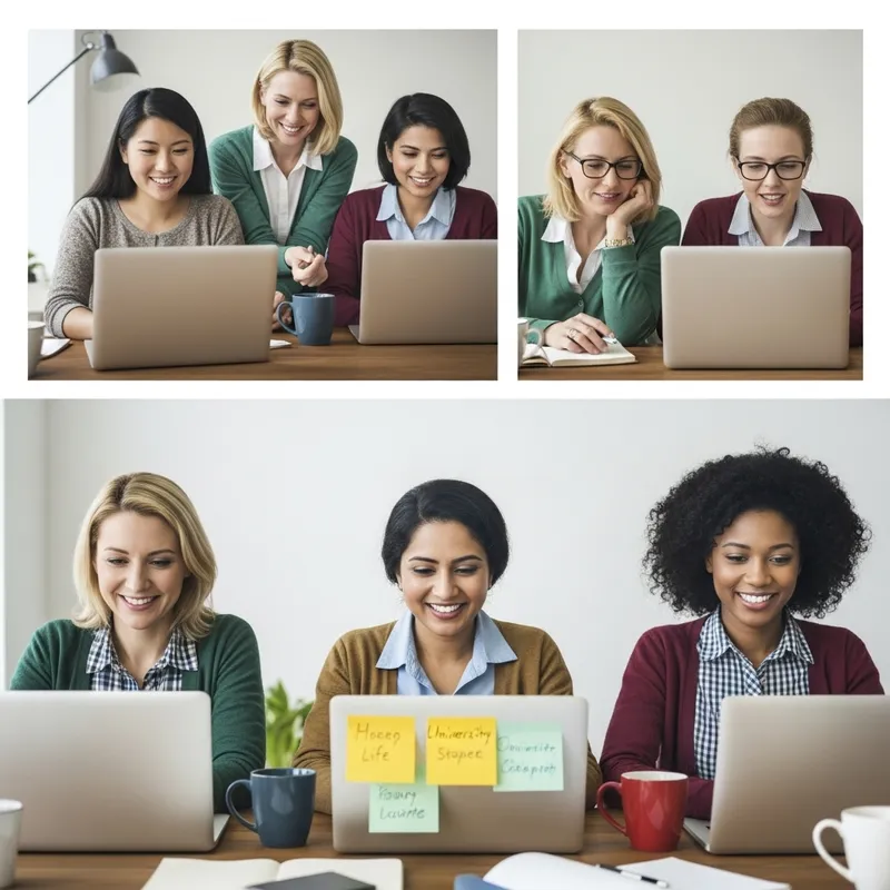 Diverse Mothers Collaborating Online for Children's University Education Diverse Mothers Collaborating Online for Children's University Education