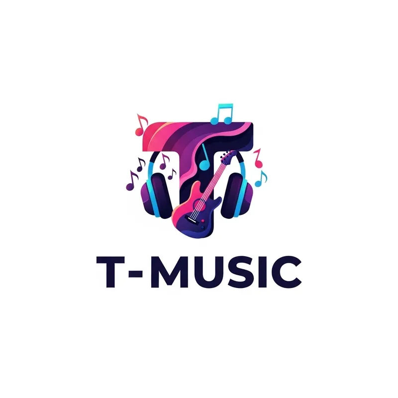 T-Music Logo Design: Unique, Creative & Memorable