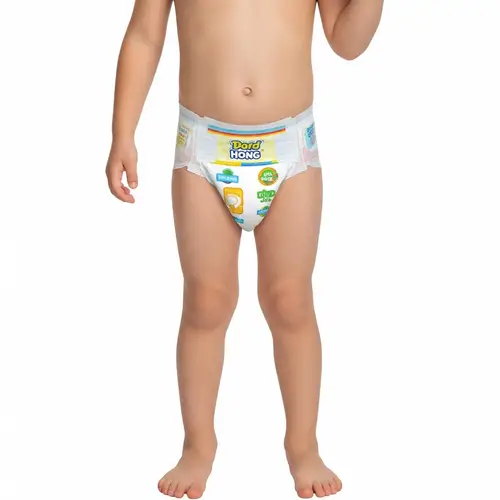 10-Year-Old Child in Generic Brand Diapers