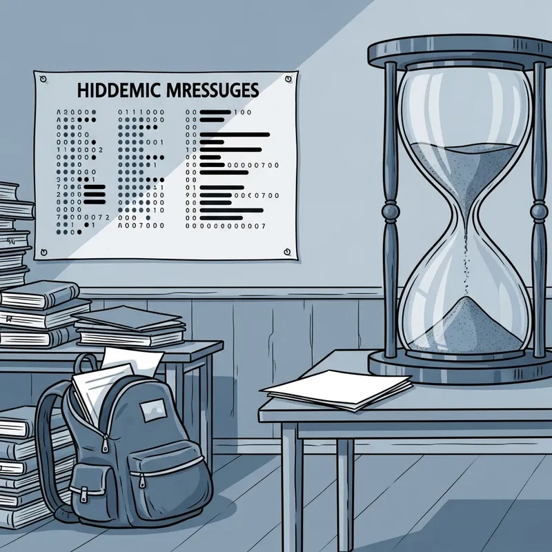 Academic Pressure: A Satirical Cartoon