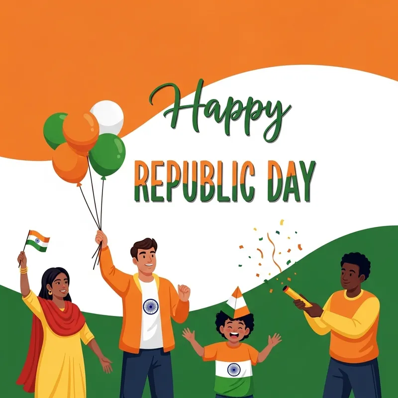 Republic Day Wishing Post | Celebrate with Festivities