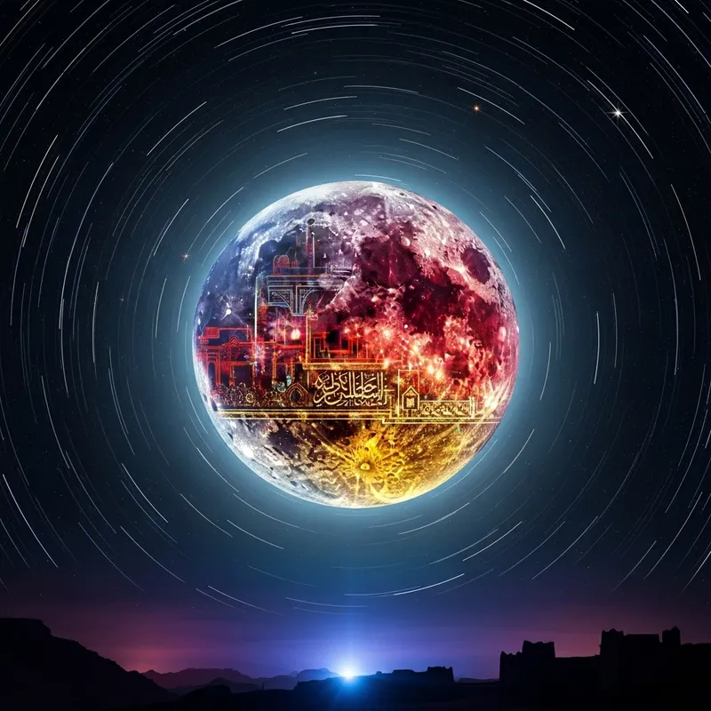 Moon in Yemeni Culture: Vibrant Colors & Intricate Patterns