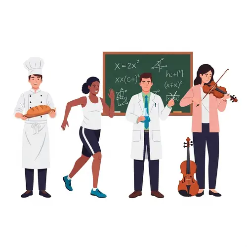 Iconic Individuals Showcasing Diverse Talents and Professions