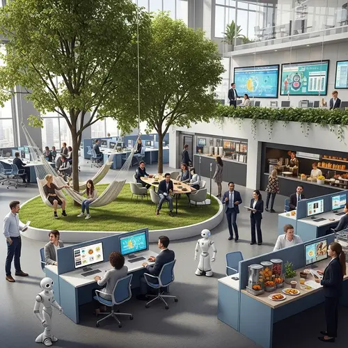 Innovative & Diverse Future Workplace with Interactive Tech