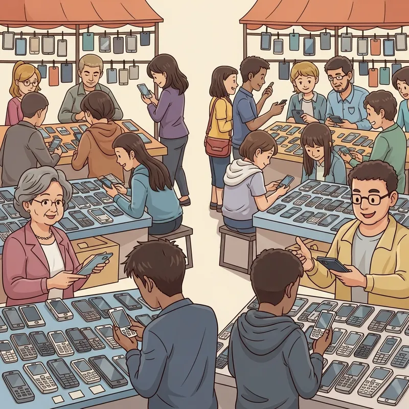 Second-Hand Mobile Phone Sales Second-Hand Mobile Phone Sales