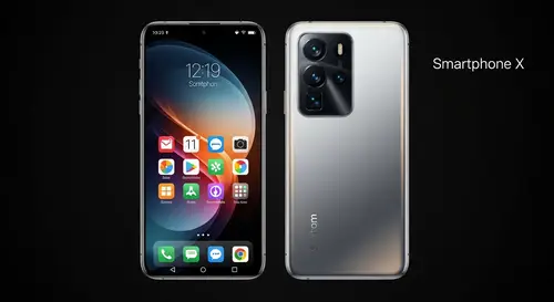 iPhone 15 Front & Back Showcase | Futuristic Smartphone X