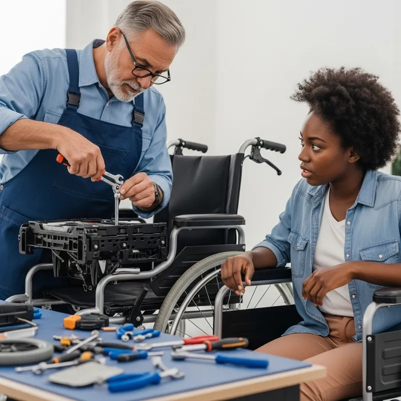 Wheelchair Maintenance Instructional Video Guide