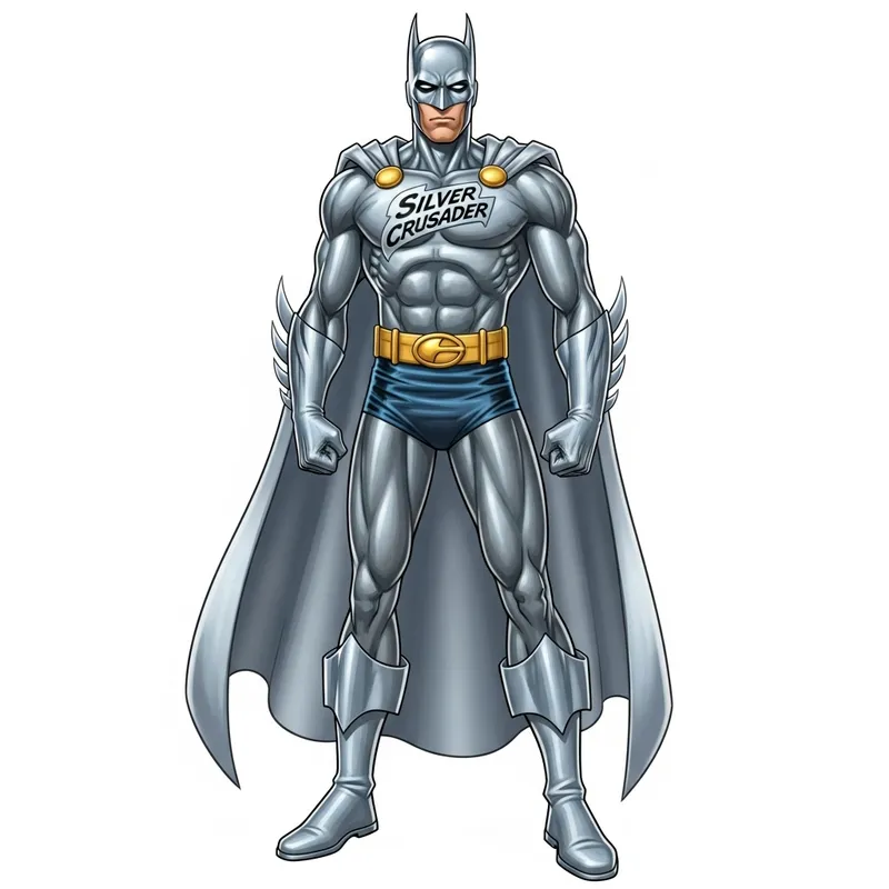 Silver Crusader: Epic Comic Book Hero