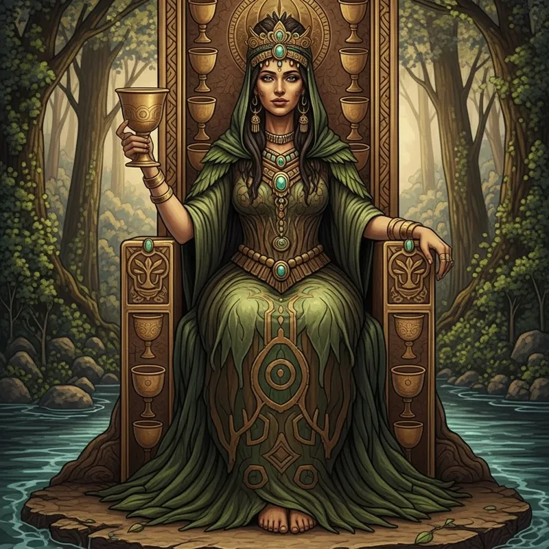 Earthy Queen: The Ace of Cups Tarot Card Personified