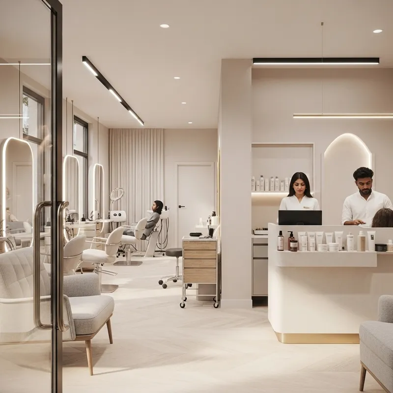 Minimalist Beauty Salon - Relaxing Experience