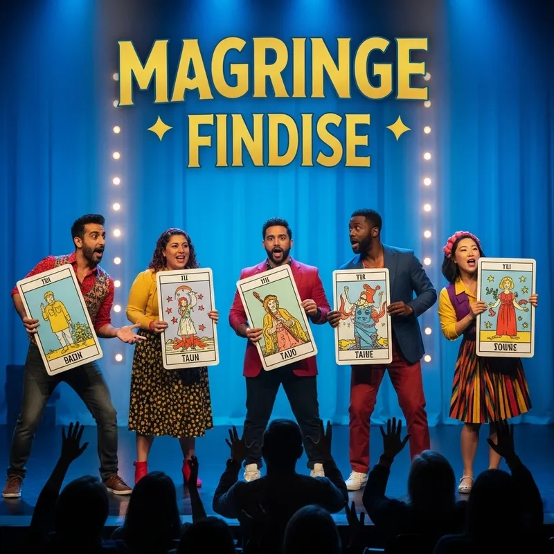Interactive Improv Comedy: Comedians Pull Tarot Cards Interactive Improv Comedy: Comedians Pull Tarot Cards