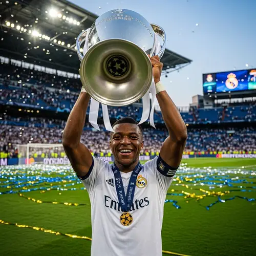 Black French Footballer Champions Europe with Spanish Club