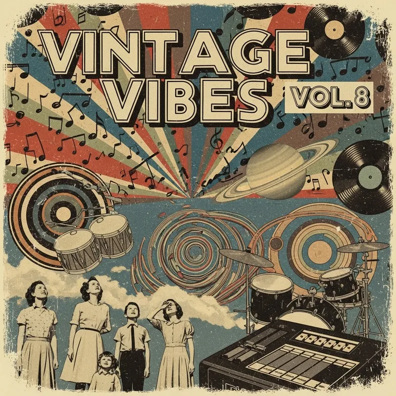 Vintage Vibes Vol. 8: Retro Futurism Collage Vintage Vibes Vol. 8: Retro Futurism Collage
