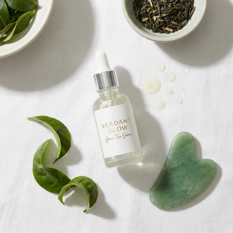 Luxury Green Tea Facial Serum - Premium Skincare