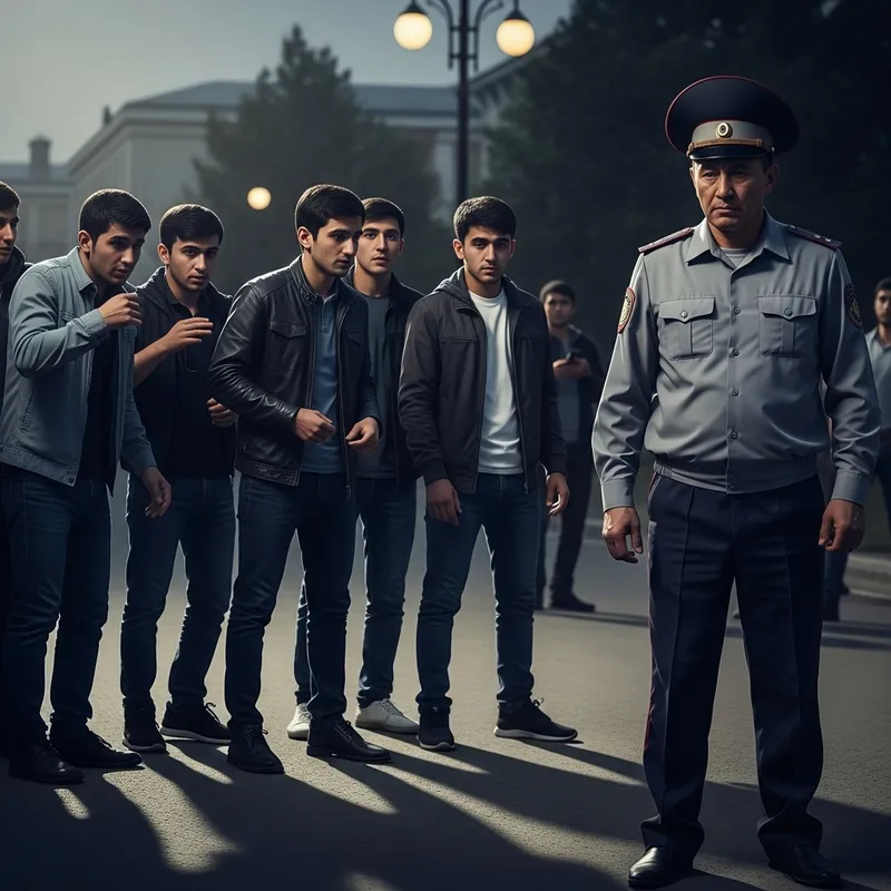 Tension-Filled Scene in Kazakhstan | Young Drug Distributors Tension-Filled Scene in Kazakhstan | Young Drug Distributors