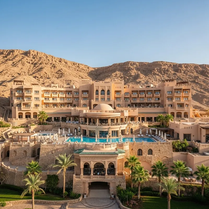 Luxurious Mountain Hotel in Hurghada, Egypt Luxurious Mountain Hotel in Hurghada, Egypt