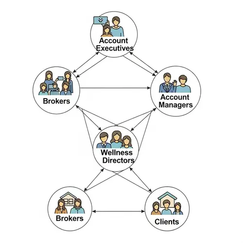 Business Segment Interaction Diagram