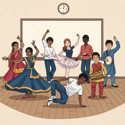 Diverse Schoolmates Showcase Unity in Dance | Cultural Fusion