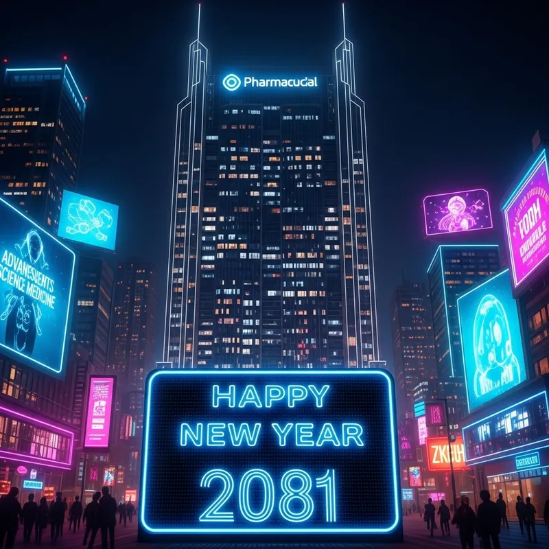 Wishing a Happy New Year 2081 from Our Pharma Company