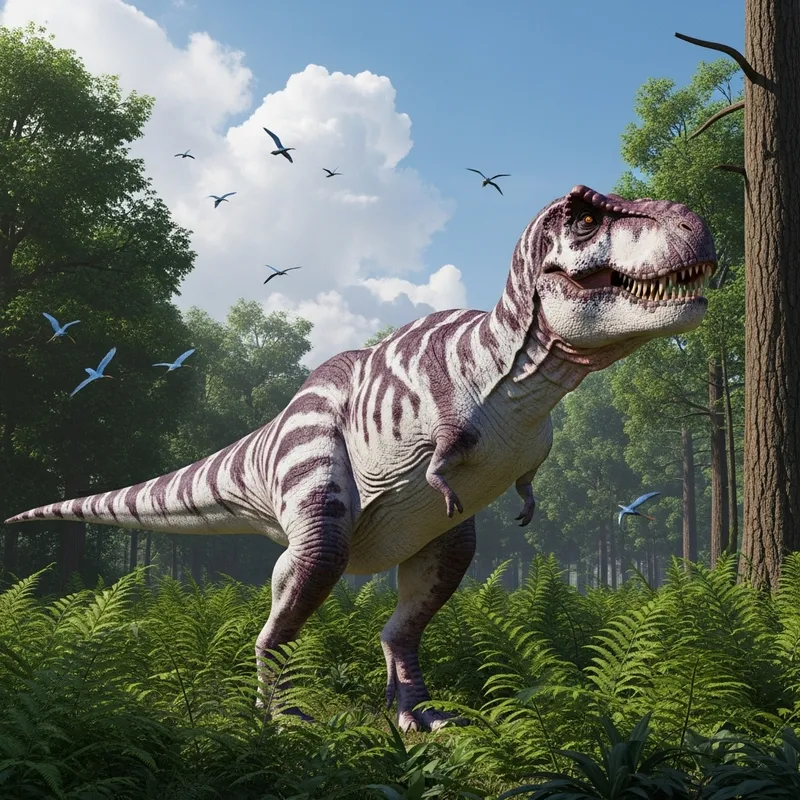 Majestic Dinosaur: The Roaming Tyrannosaurus Rex Majestic Dinosaur: The Roaming Tyrannosaurus Rex