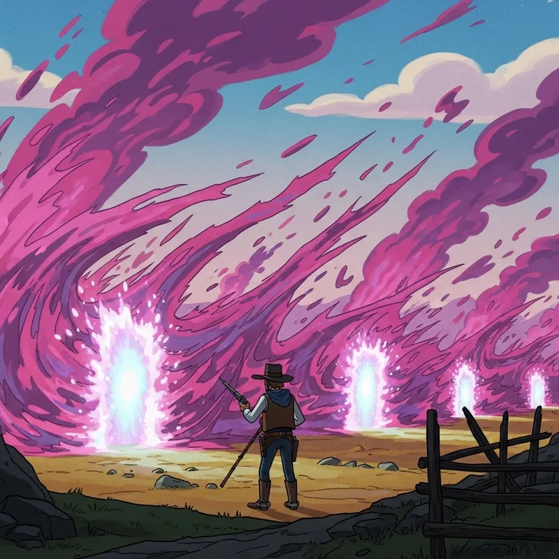 Spiritual Blight: A Chaos of Colorful Energy