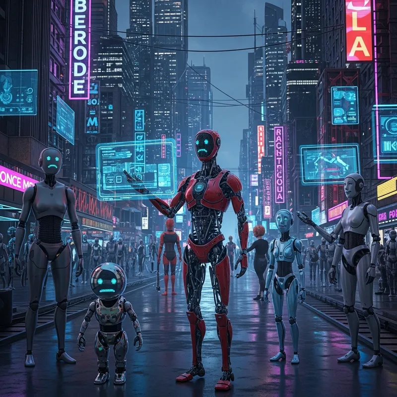 Imagining AI-Driven World with Diverse Robotic Entities