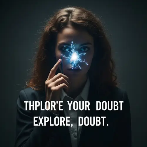 Explore Your Doubt with a Touch of Mystery
