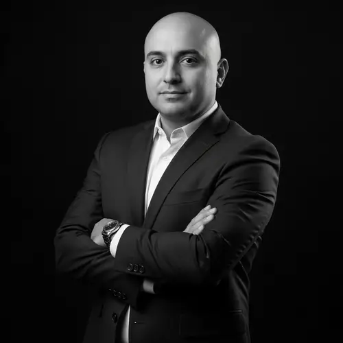 Professional Coach in Black and White Photography