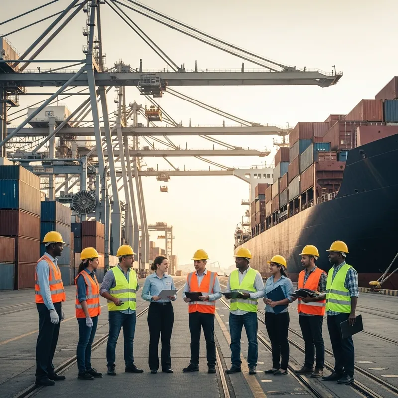 Efficient Shift Handover Process at Busy Ports