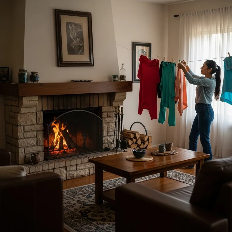 Futuristic Home in 2050: Vibrant Colors and Domestic Bliss