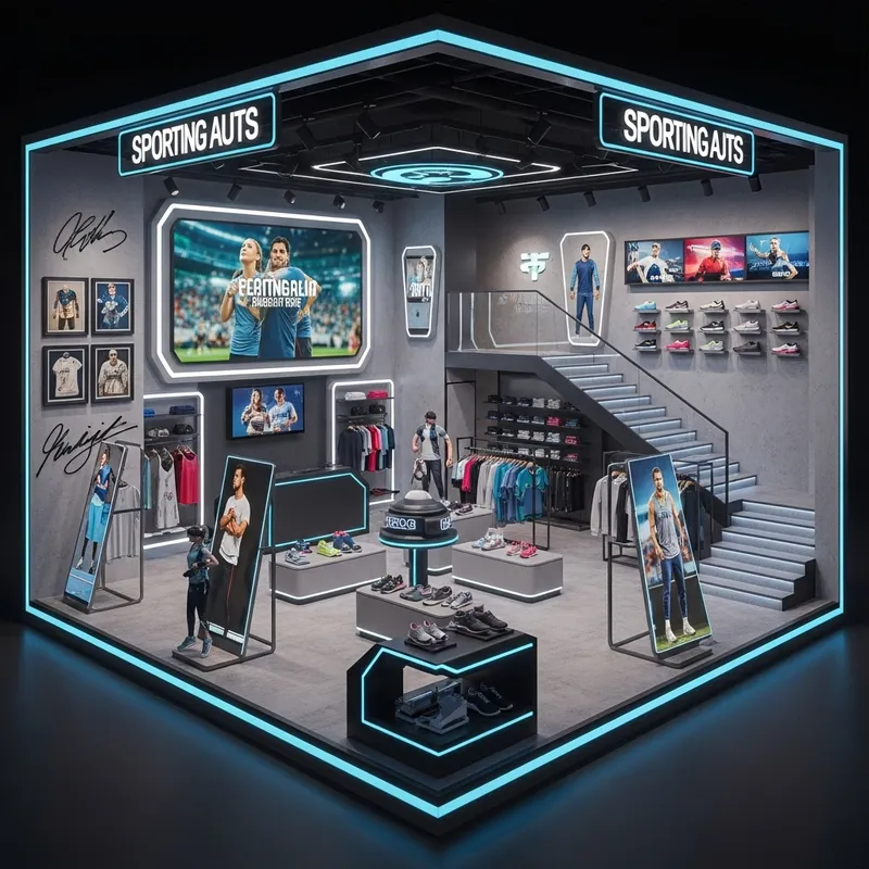Immersive Nike Store: Futuristic Design & Virtual Reality Experience Immersive Nike Store: Futuristic Design & Virtual Reality Experience