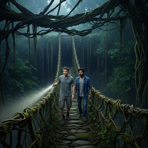 Exploring the Mysterious Cave Together - Tim and Rocky's Adventure