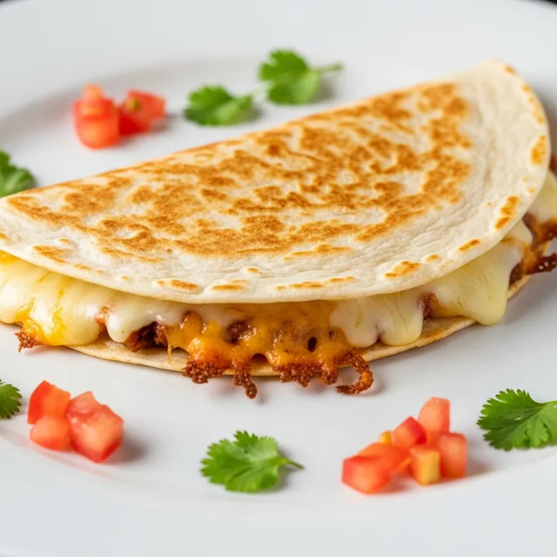 Authentic Mexican Cheese Quesadilla