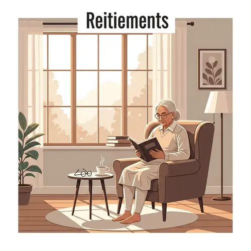 Serene Retirement in a Minimalist Space