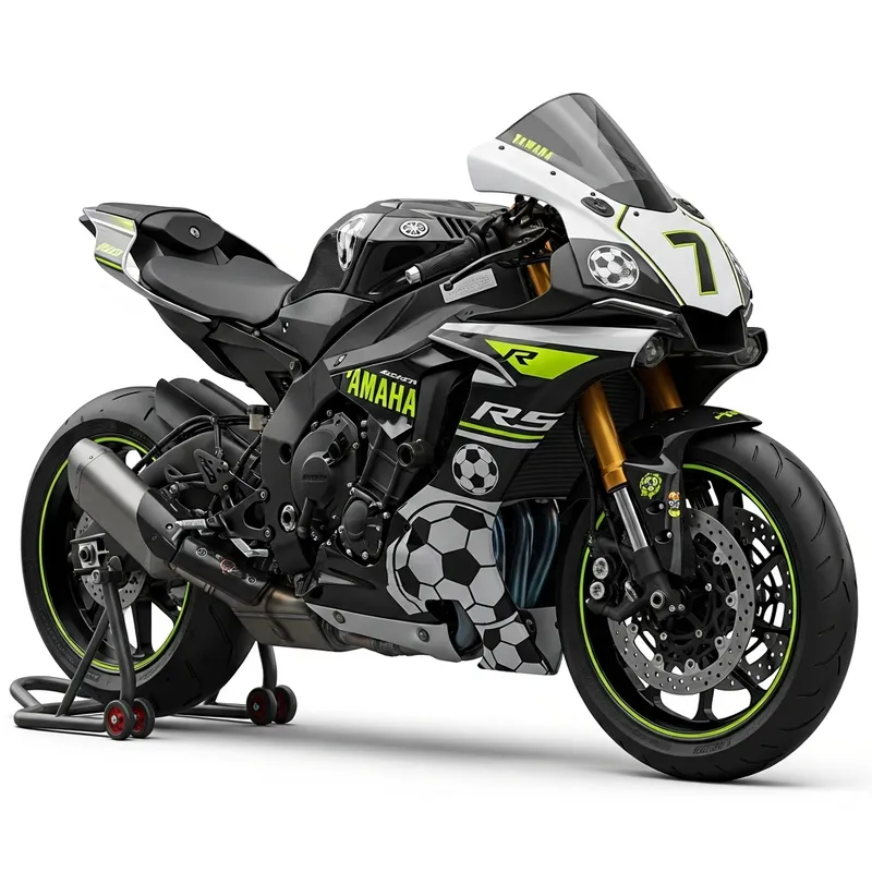 Yamaha R1 CR7 Edition: Speed Meets Style