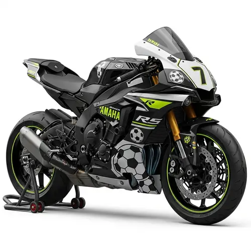 Yamaha R1 CR7 Edition: Speed Meets Style