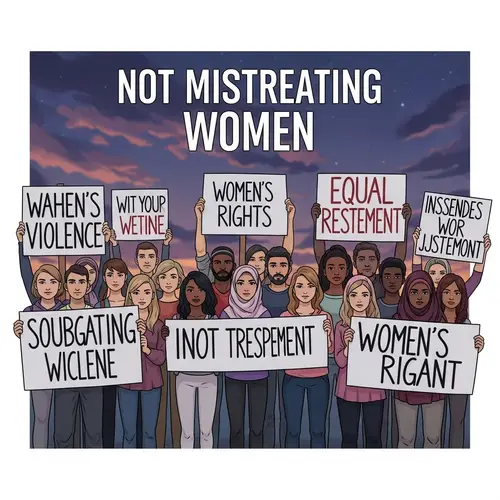 Stand Against Violence and Injustice for Women