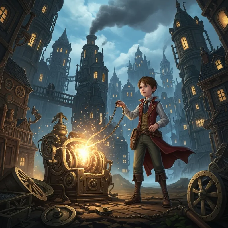 Discover the Steampunk Adventures of Alexander in Steamhaven