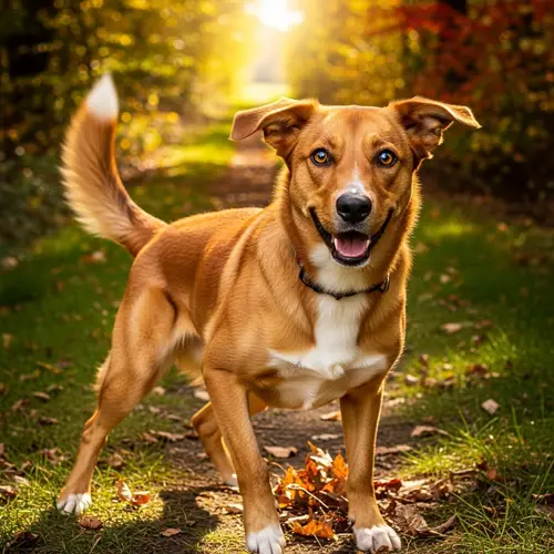 Bright and Energetic Domestic Dog | Playful Dog Breed