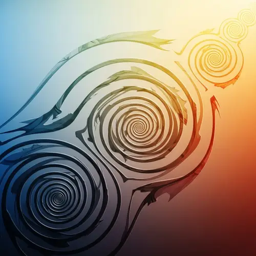 Journey Towards Better Health: Spiraling Lines for Wellness