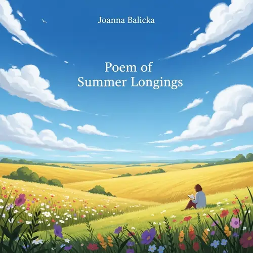 Serene Summer Landscapes: Poem of Summer Longings Illustration