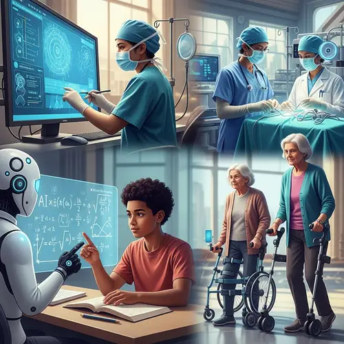 AI in Public Interest: Education, Healthcare, Accessibility
