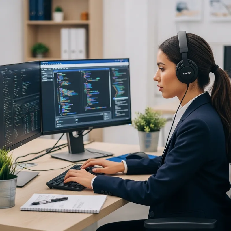 Mexican Software Development Manager: tech-savvy, 32-year-old woman