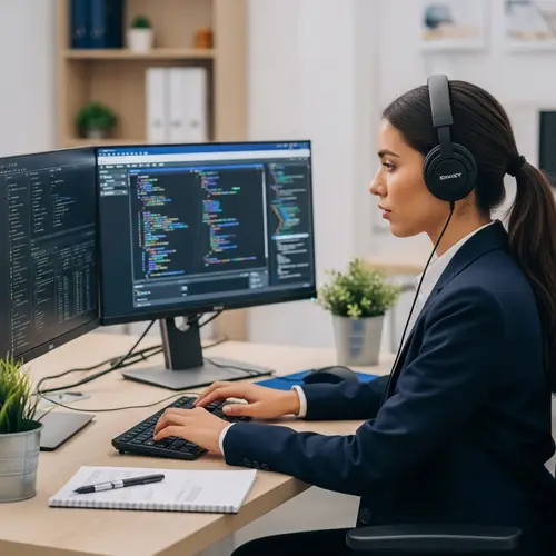 Tech-Savvy Mexican Woman: Software Development Manager