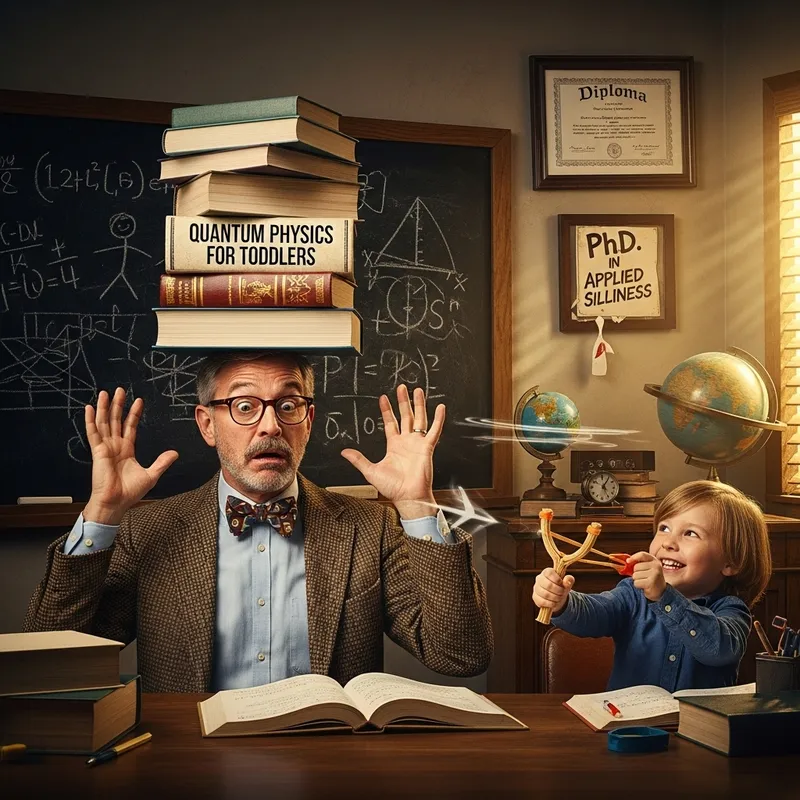 Comical High-Educated Tutor Situations