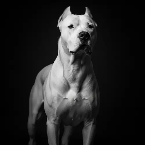 Majestic Dogo Argentino - Powerful Physique & Intense Gaze