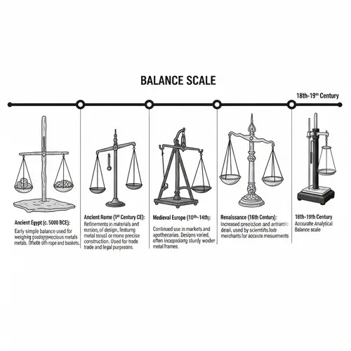 Balance Scale Evolution Timeline: Easy Illustrations & Info