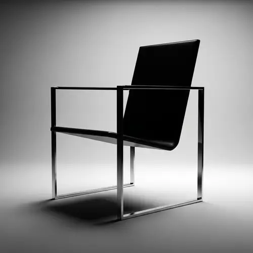Sleek & Minimalist Chair Inspired by Sci-Fi Films