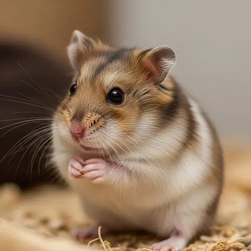 Adorable Baby Hamster - Joyful and Vital | Cute Small Pet