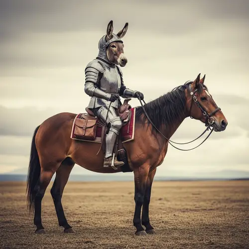 Donkey Sitting on Horse: A Tale of World Revenge